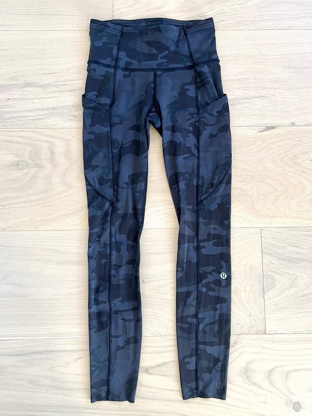 Lululemon Fast and Free Camo Leggings